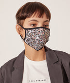 Masque Print - Noir