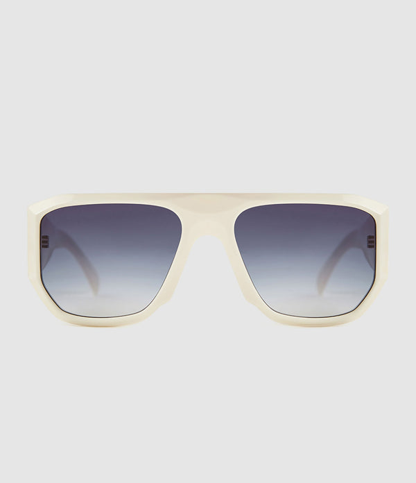 Rendel Paris - Lunettes De Soleil Ruben Écru Gradient Blue Grey - Femme
