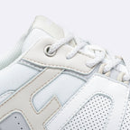 Running Willow Mixte - Blanc Et Beige Chaussures Faguo