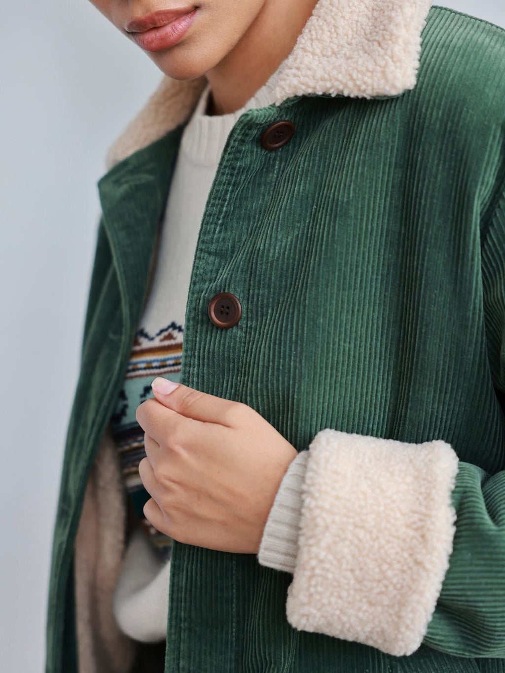 Veste Russell - Vert Canard - Femme