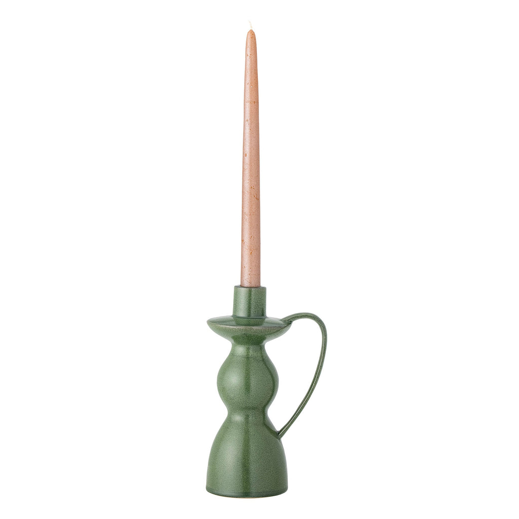 Fija - Bougeoir - Vert - Grès