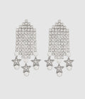 Sonia Rykiel - Boucles D'Oreilles Mini Starlight Étoiles Rhodium - Femme