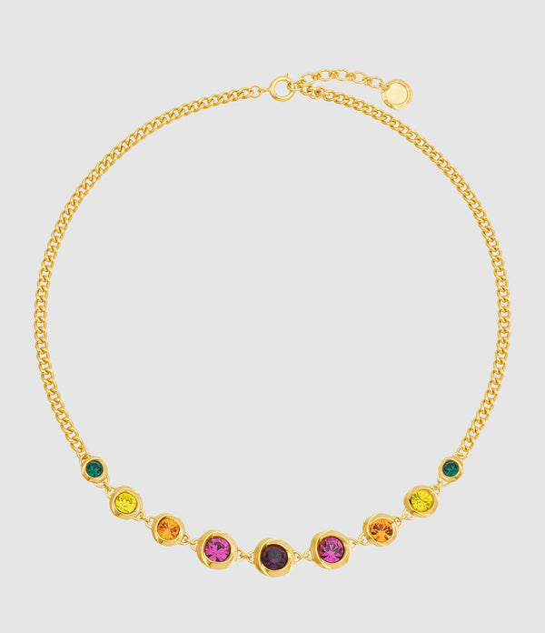 Sonia Rykiel - Collier Vintage Ribbon Multicolore - Femme