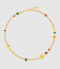 Sonia Rykiel - Collier Vintage Ribbon Multicolore - Femme