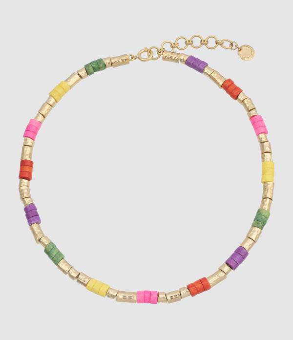 Sonia Rykiel - Collier Colorblock Tribal Multicolores - Femme