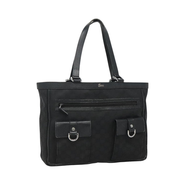 Gucci Abbey Pocket Tote GG Canvas Medium