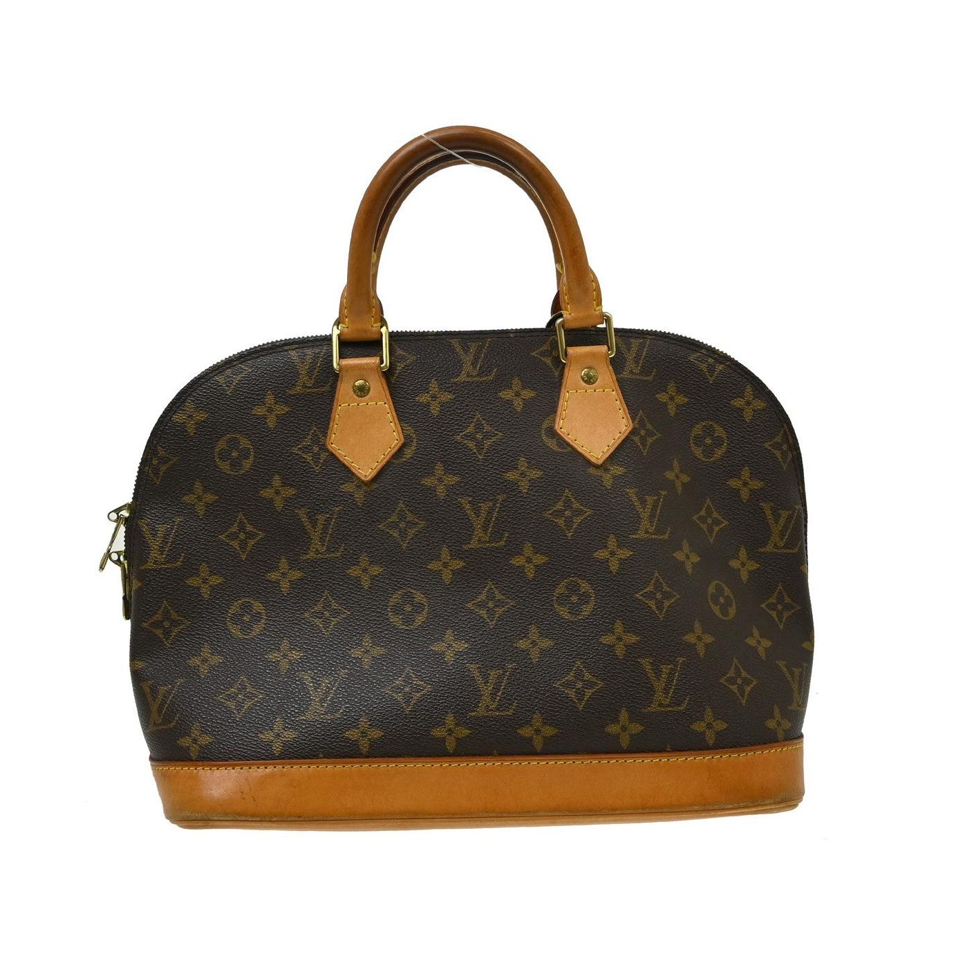 Louis Vuitton Alma Handbag Monogram Canvas PM