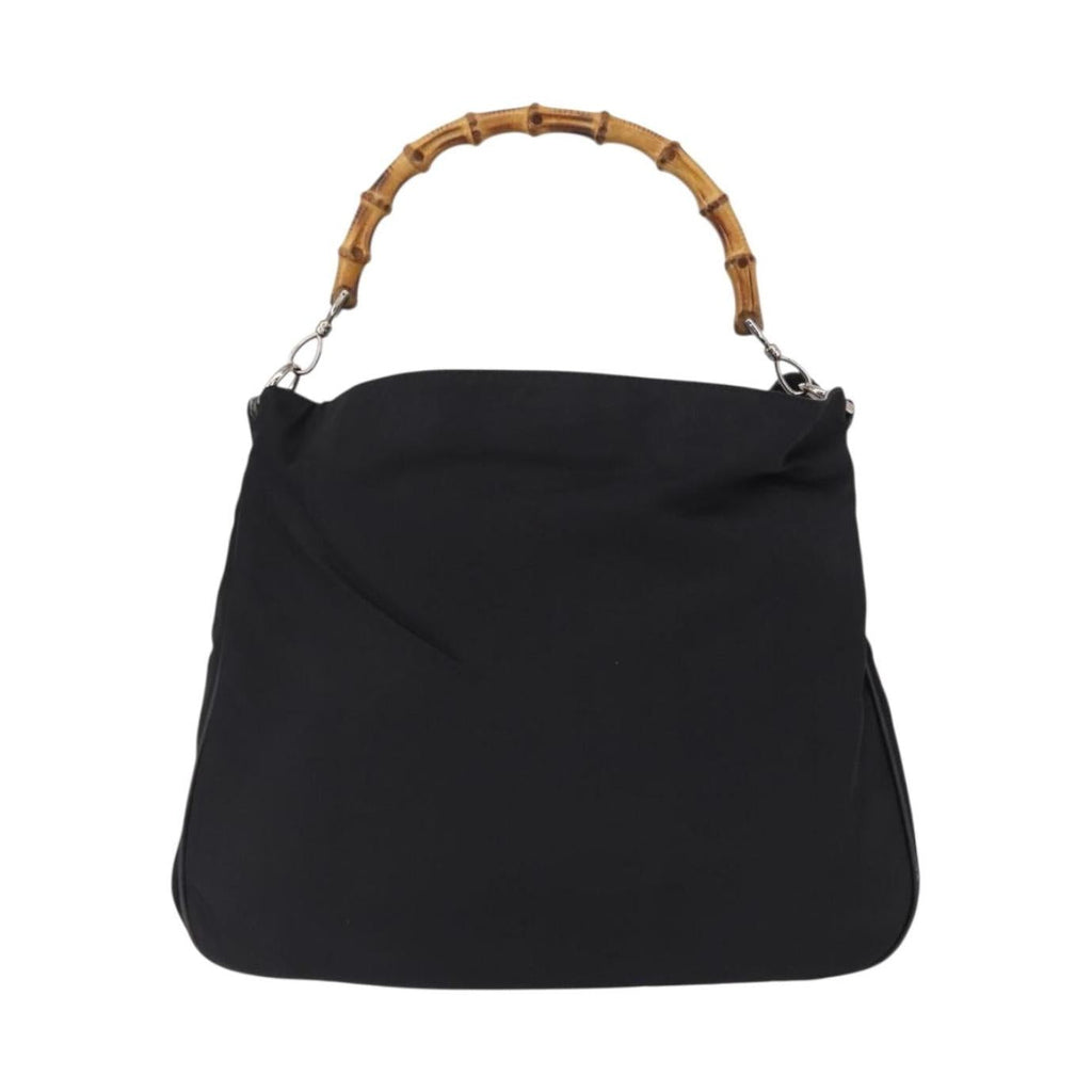 Gucci Vintage Bamboo Shoulder Bag Canvas Product Image