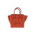 Celine Luggage Bag Grainy Leather Micro