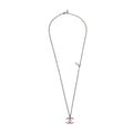 Chanel Vintage CC Pendant Long Necklace Metal Product Image