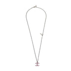 Chanel Vintage CC Pendant Long Necklace Metal Product Image