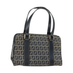 Fendi Vintage Satchel Zucchino Canvas Mini
