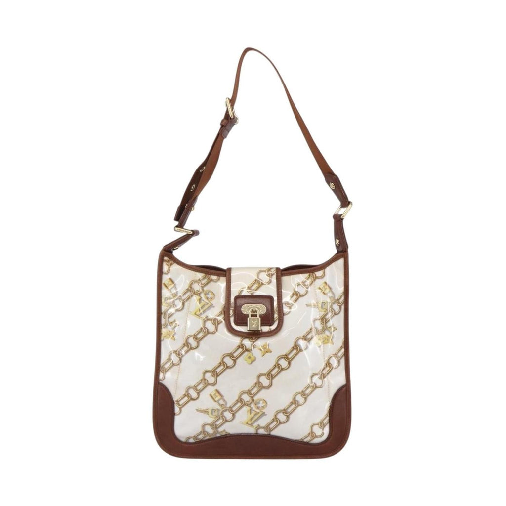 Louis Vuitton Charms Musette Handbag PVC Over Printed Silk Product Image