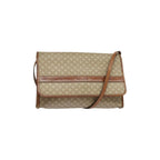 Celine Vintage Macadam Shoulder Bag Canvas and Leather Product Image