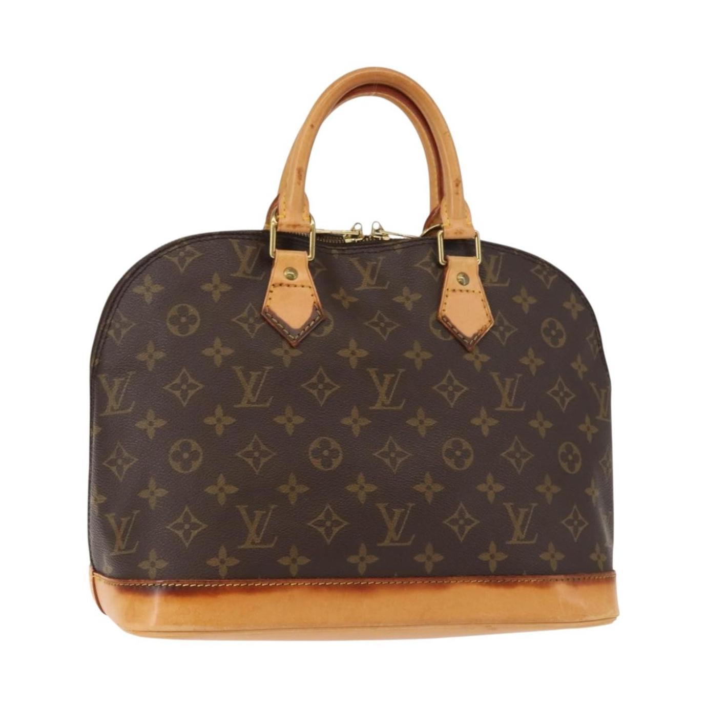 Louis Vuitton Alma Handbag Monogram Canvas PM