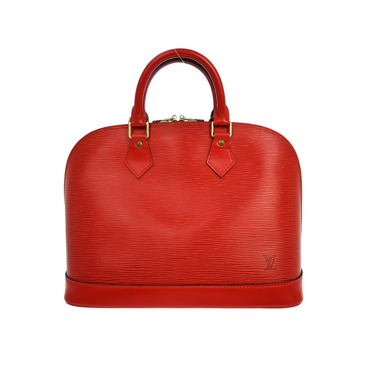 Louis Vuitton Vintage Alma Handbag Epi Leather PM
