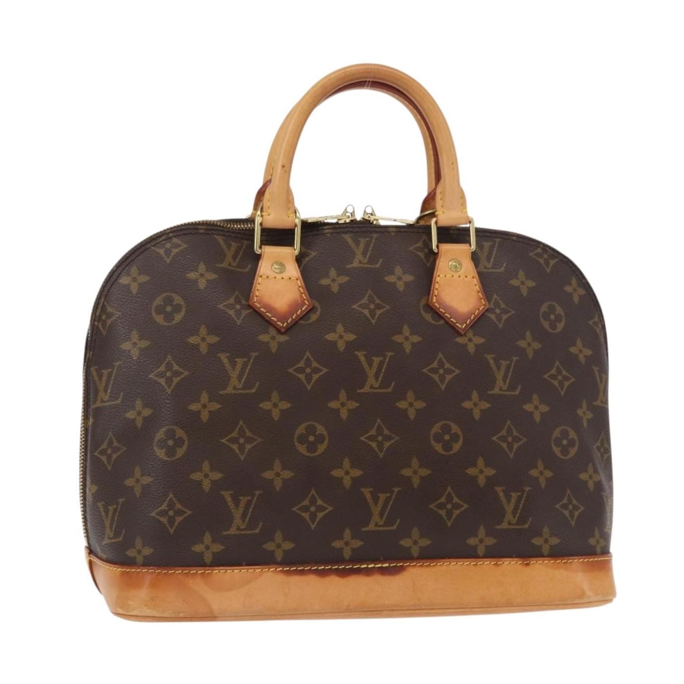 Louis Vuitton Alma Handbag Monogram Canvas PM