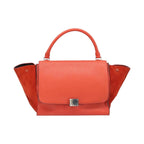 Celine Trapeze Bag Leather with Suede Medium