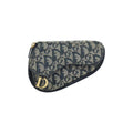 Christian Dior Vintage Saddle Coin Purse Diorissimo Canvas Product Image