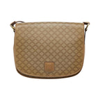 Celine Vintage Macadam Shoulder Bag Canvas and Leather Product Image