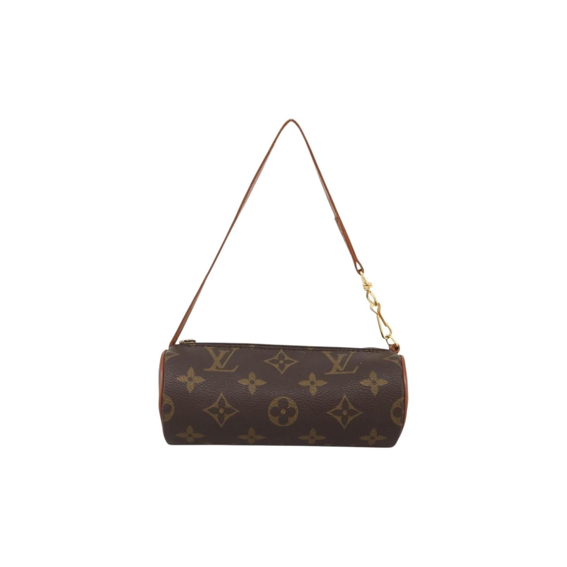 Louis Vuitton Papillon Pochette Monogram Canvas Mini