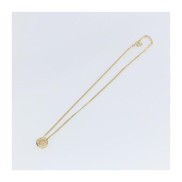 Christian Dior CD Pendant Necklace Metal and Crystals Product Image