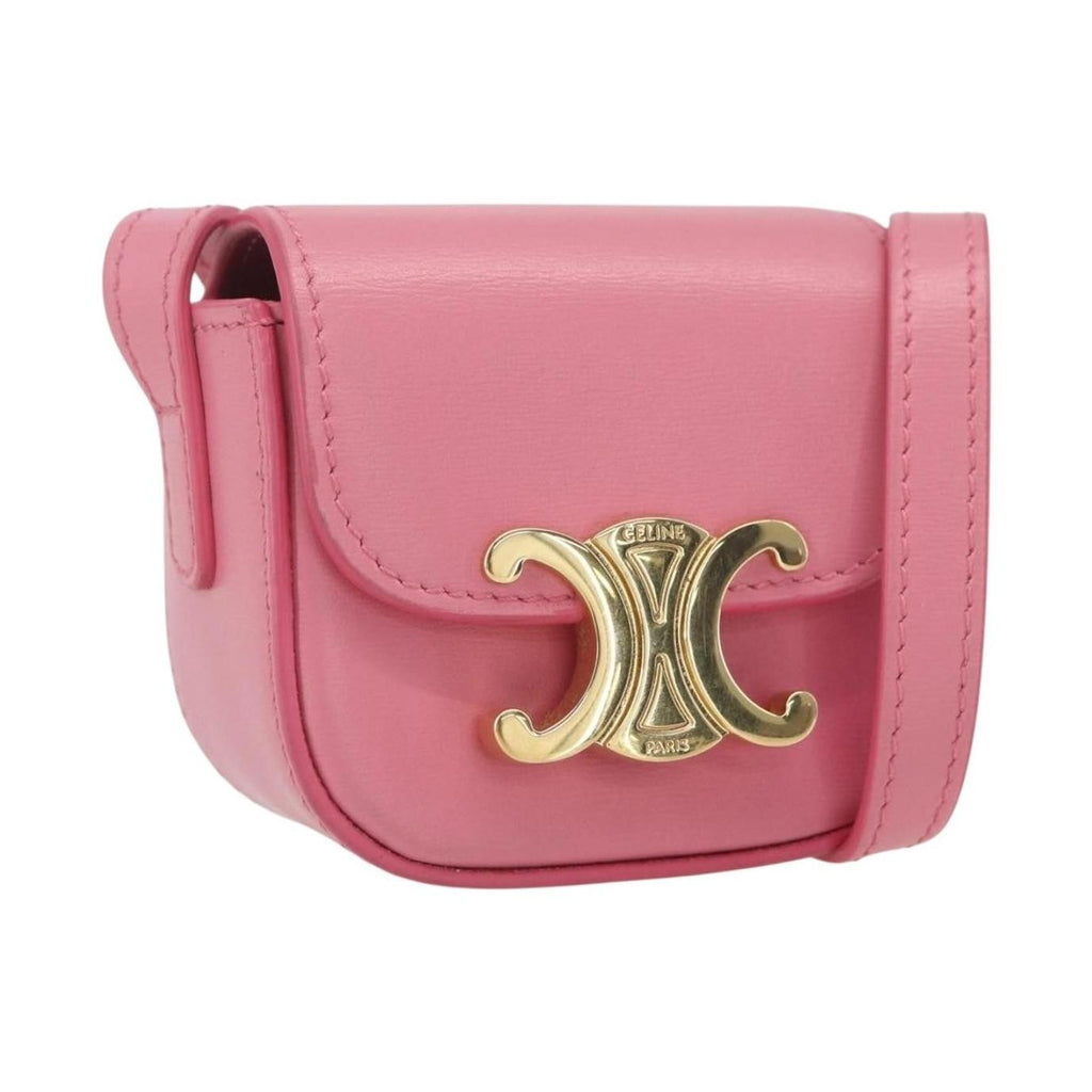 Celine Triomphe Shoulder Bag Smooth Calfskin Mini