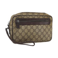 Gucci Wristlet Clutch GG Coated Canvas Product Image