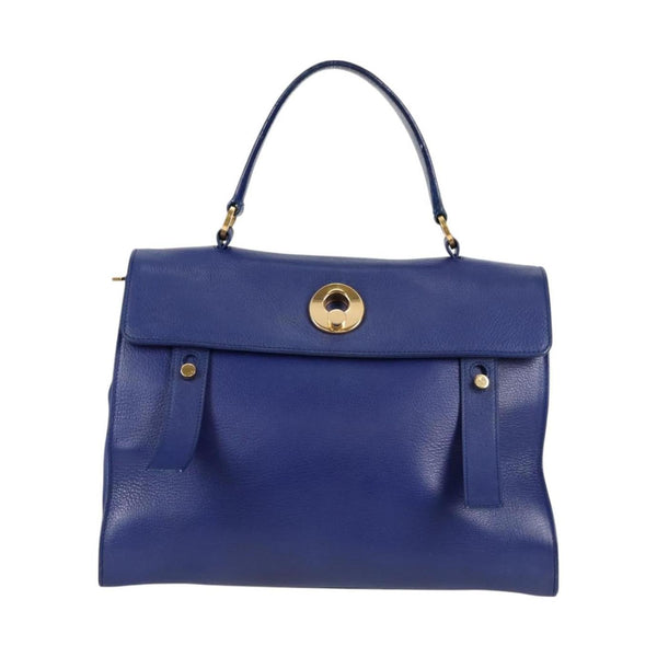 Saint Laurent Muse Two Bag Leather with Canvas Medium