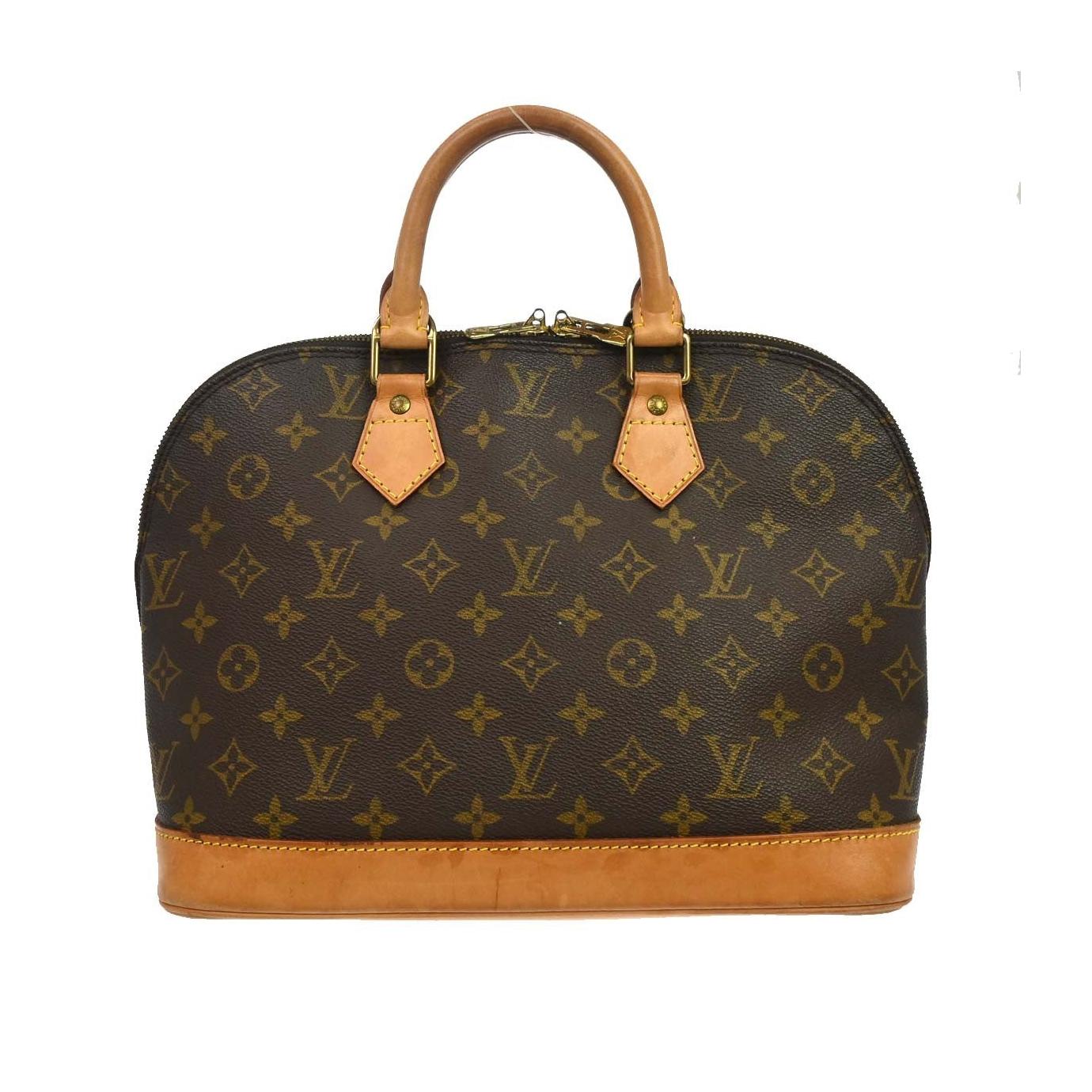 Louis Vuitton Alma Handbag Monogram Canvas PM