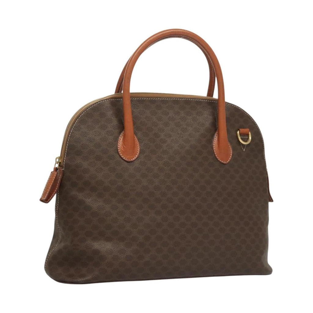 Celine Macadam Handbag Macadam with leather Large