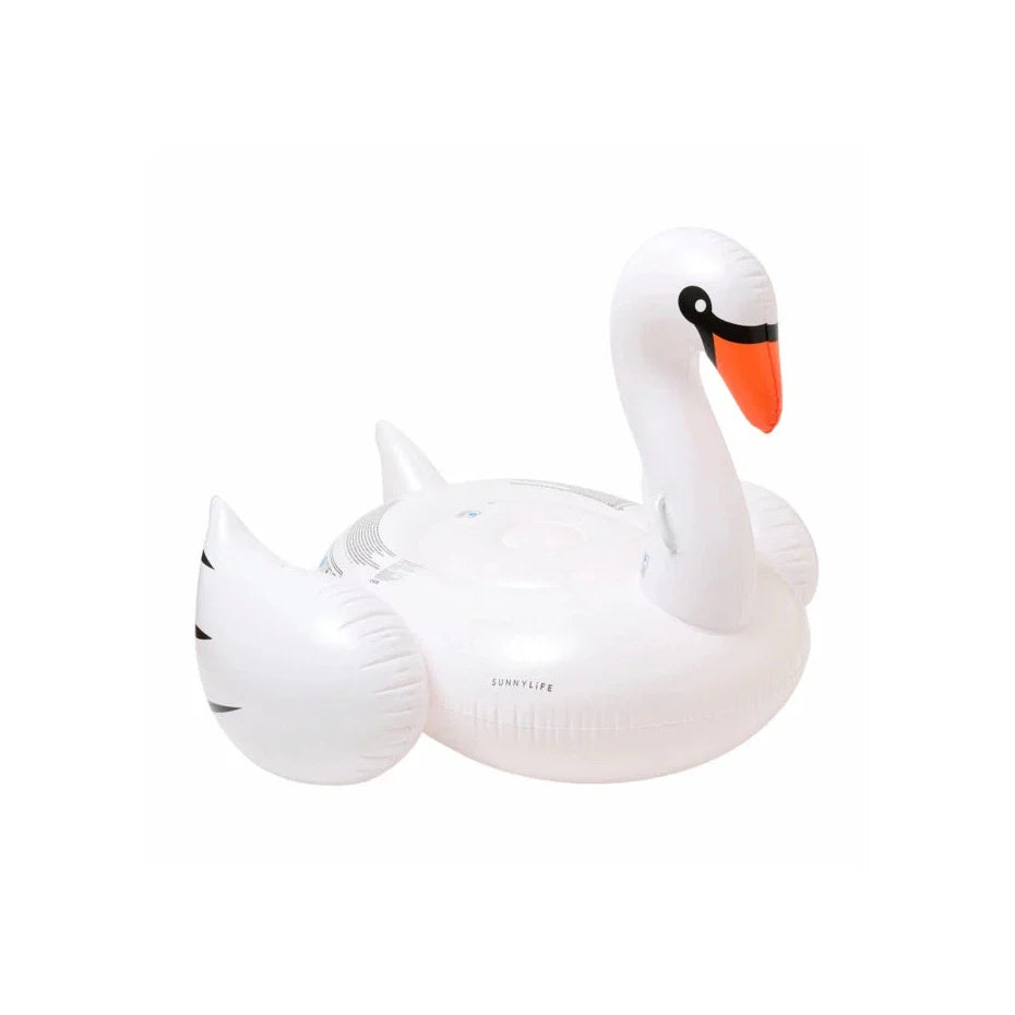 Bouée Géante Cygne Swan - Blanc
