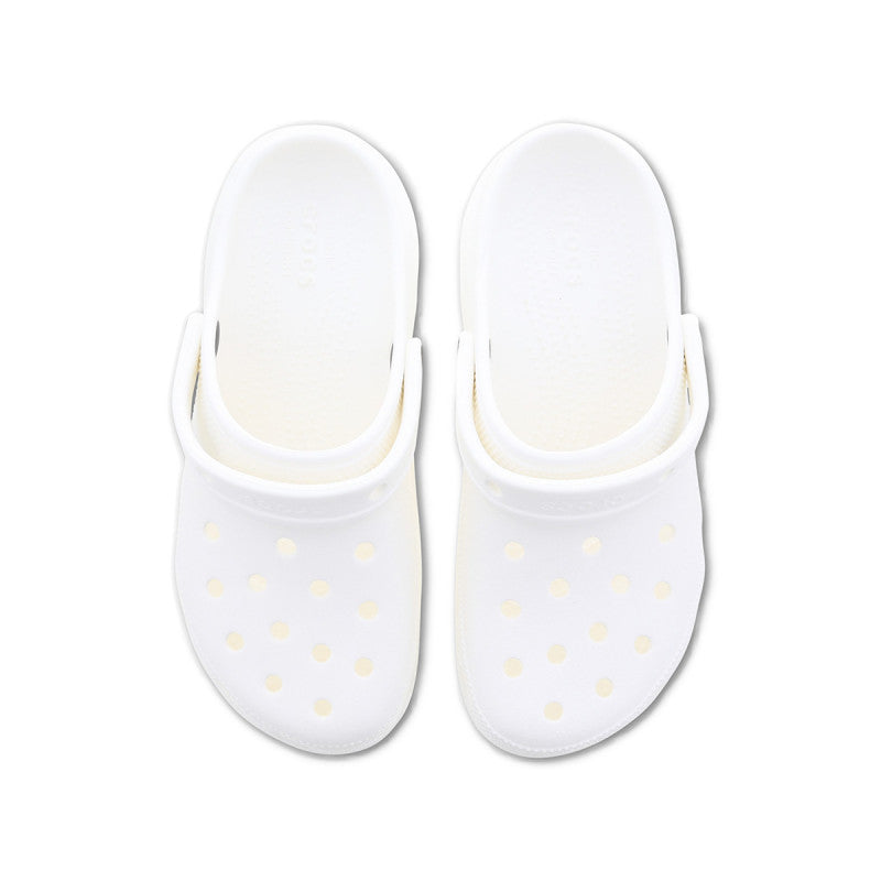 Sabots Classic Plateform - Blanc