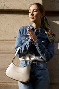 Sac à Bandoulière Aline - Beige - Maison Heritage - The Bradery