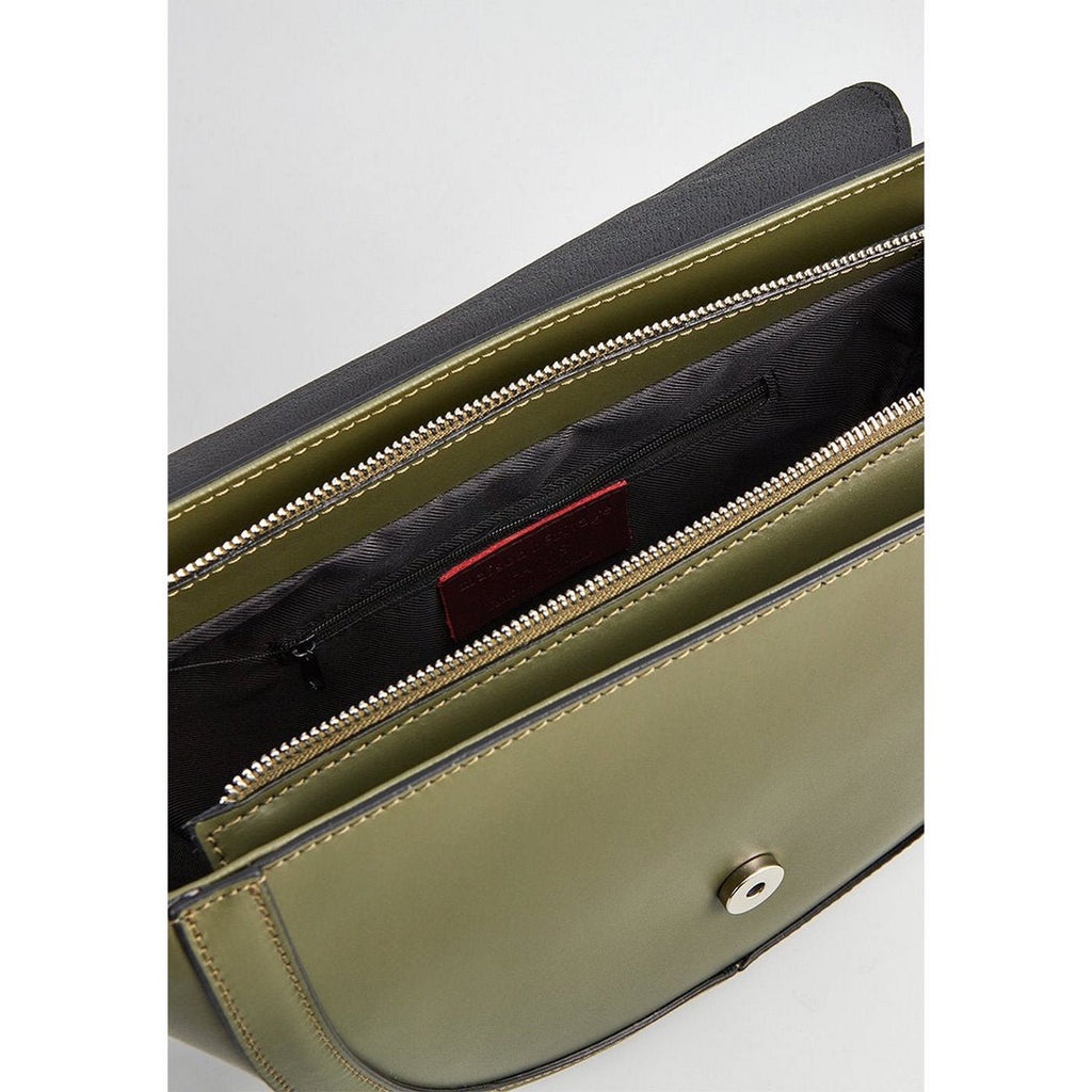 Sac A Bandouliere Vert Bouteille Votti Suede - Maison Heritage - The Bradery