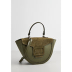 Sac A Bandouliere Vert Bouteille Votti Suede - Maison Heritage - The Bradery
