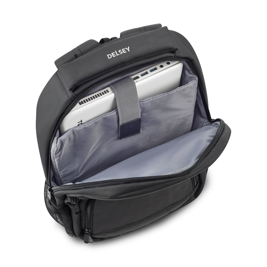 Sac À Dos 2 Compartiments - Element Backpacks Aviator - Gris - Delsey Paris - The Bradery