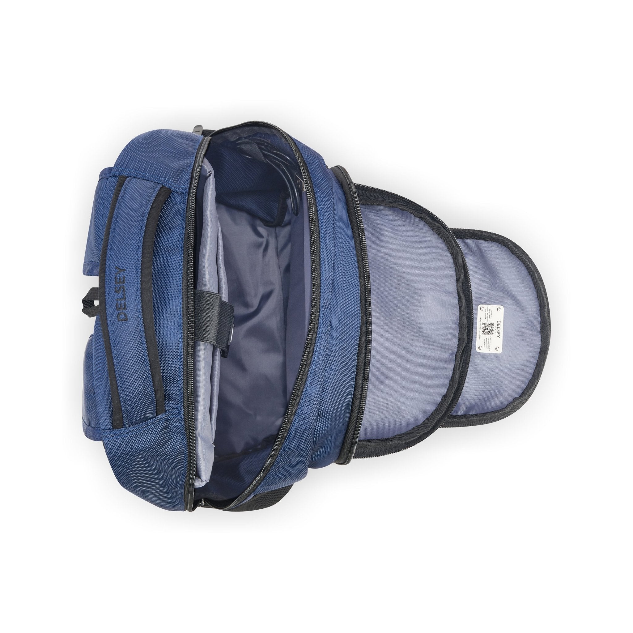Sac À Dos 2 Compartiments - Element Backpacks Navigator - Bleu - Delsey Paris - The Bradery