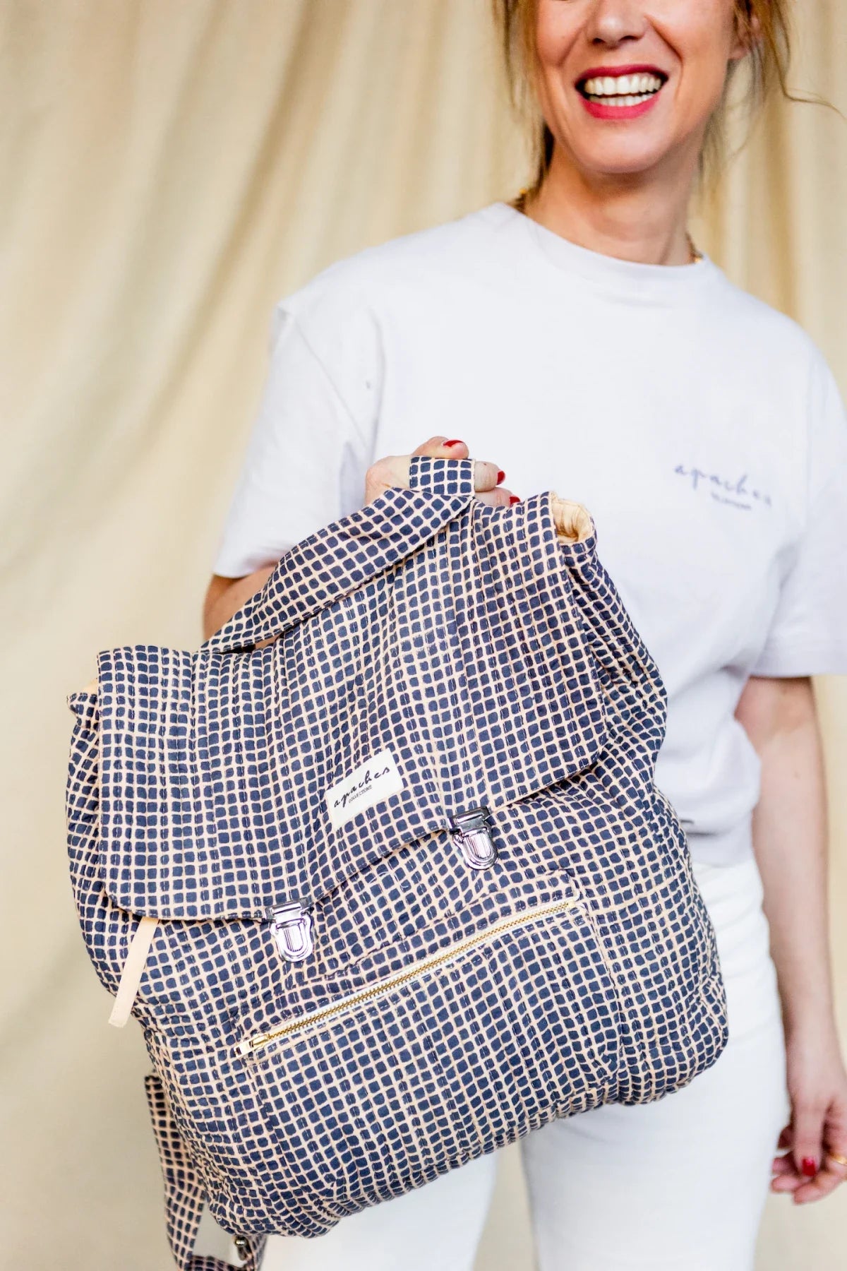 Sac À Dos Luji "Mosaïc" - Graphite