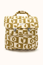 Sac À Dos Luji "Damier" - Tobacco
