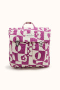 Sac À Dos Suji "Damier" - Fuchsia