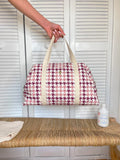 sac-a-langer-joseph-pied-de-poule-bordeau-rose-milinane