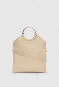 Sac Anouck Ring Large - Beige - Claudie Pierlot - The Bradery