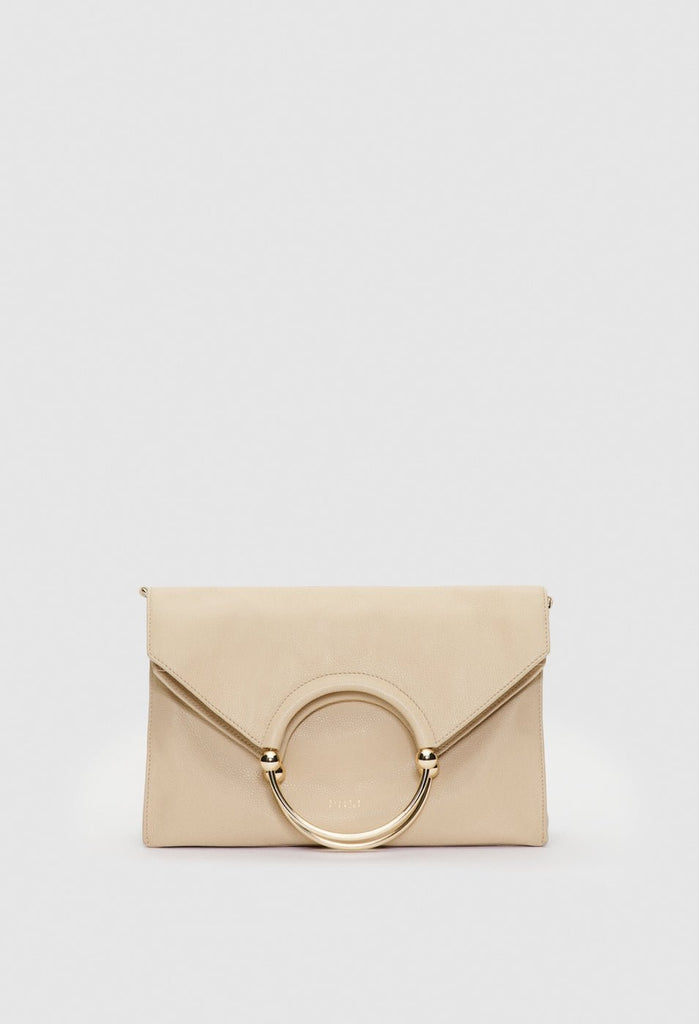 Sac Anouck Ring Large - Beige - Claudie Pierlot - The Bradery