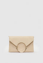 Sac Anouck Ring Large - Beige - Claudie Pierlot - The Bradery