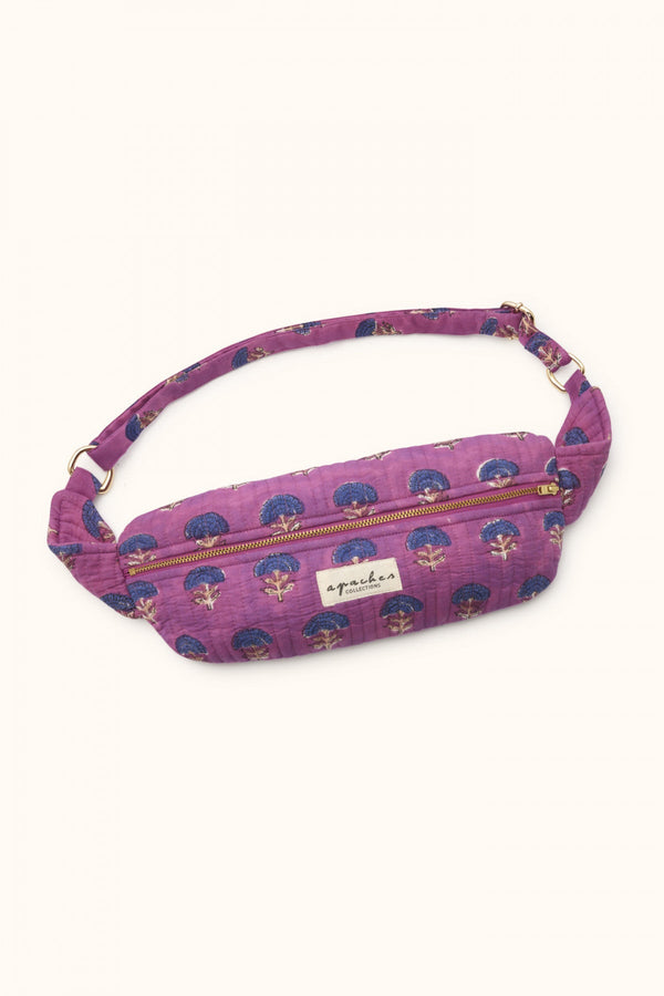 Sac Banane Kelan "Florets" - Fuchsia