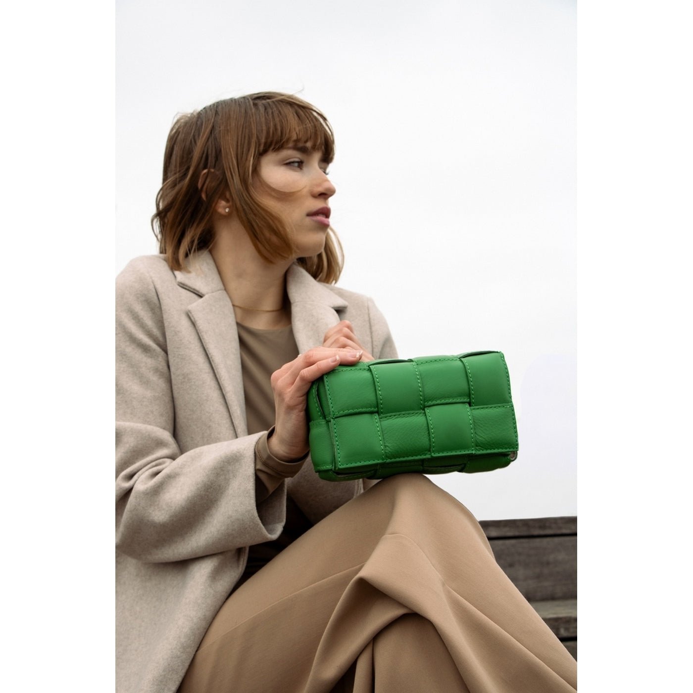 Sac Bandouliere Atta - Vert - Christian Laurier - The Bradery