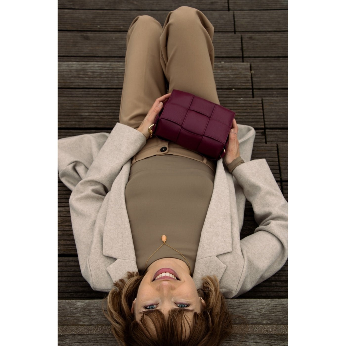 Sac Bandouliere Lea - Violet - Christian Laurier - The Bradery