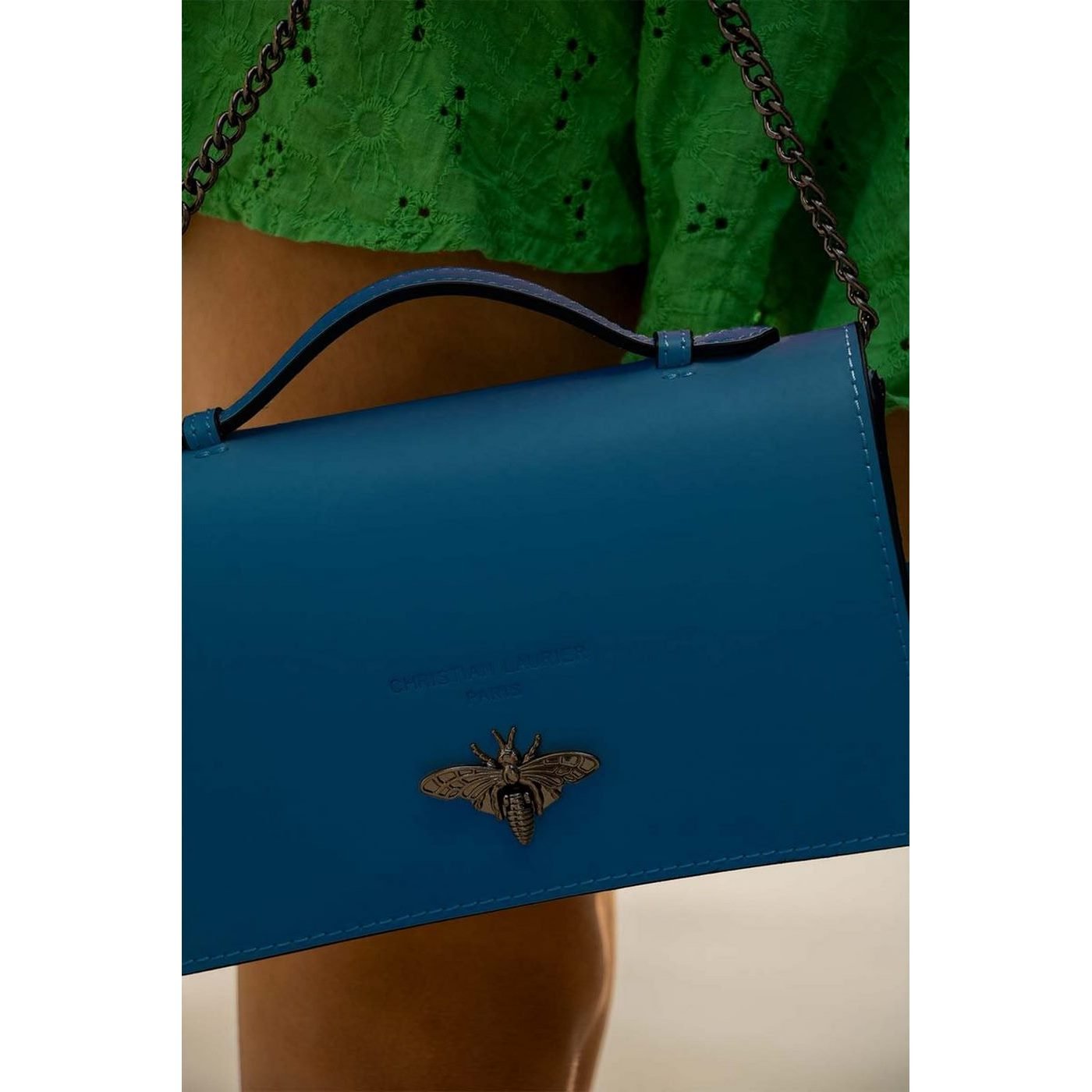 Sac Bandouliere Stacy - Bleu - Christian Laurier - The Bradery