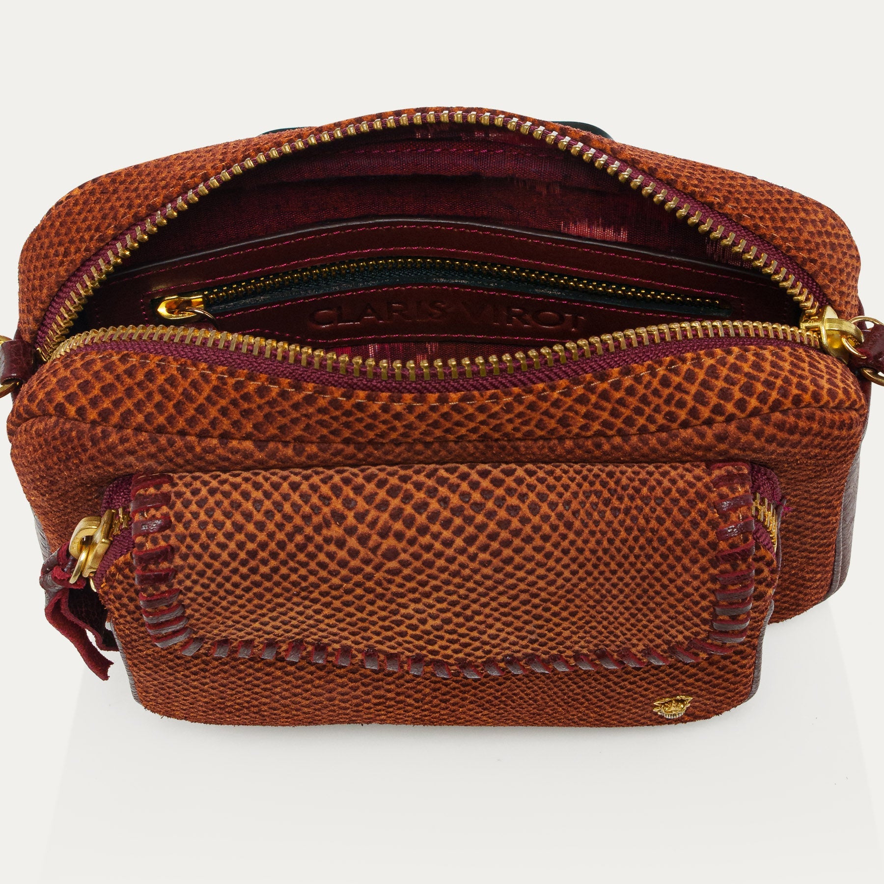 Sac Charly Veau Velours Sekhmet
